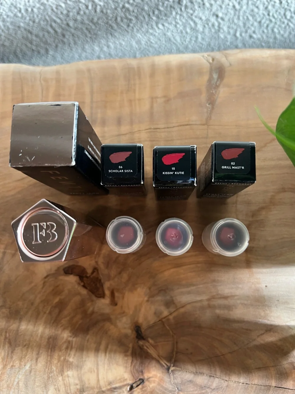 Fenty Beauty Lipstick Case with 3Refills